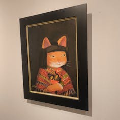 麗ね子像 / 猫田 劉生 作